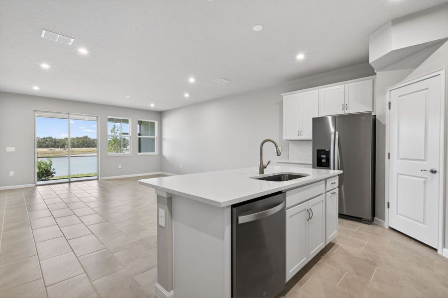 Furnished interior view inside a new home in Crosswind Ranch, Parrish (Image 5).