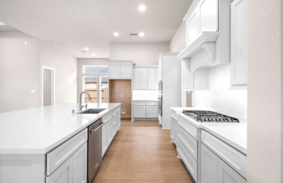 Furnished interior view inside a new home in Audubon 60′, Magnolia (Image 7).