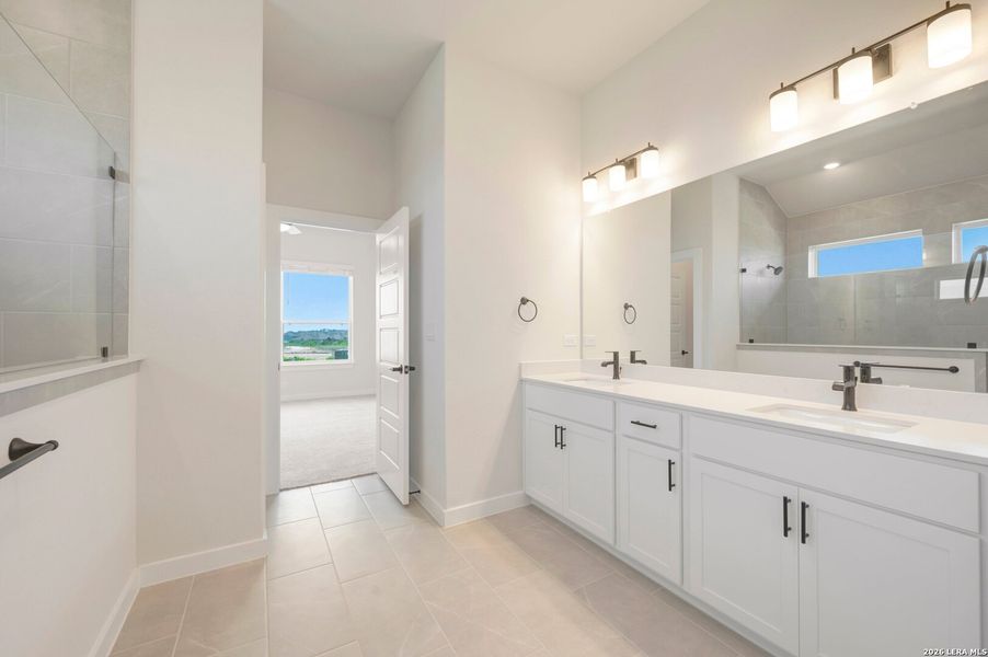 Furnished interior view inside a new home in Mayfair - Select Classic Series, New Braunfels (Image 5).