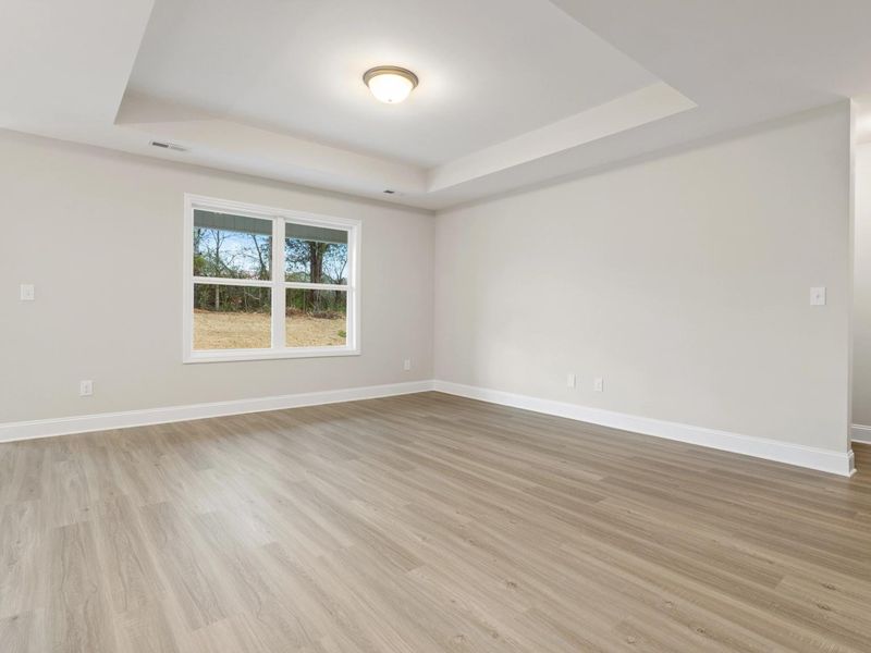 Representative unfurnished interior of a home built from the The Asheville D by Davidson Homes LLC in Bailey Park, Fayetteville (Image 9). Representative unfurnished interior of a home built from the The Asheville D by Davidson Homes LLC in Bailey Park, Fayetteville (Image 9).