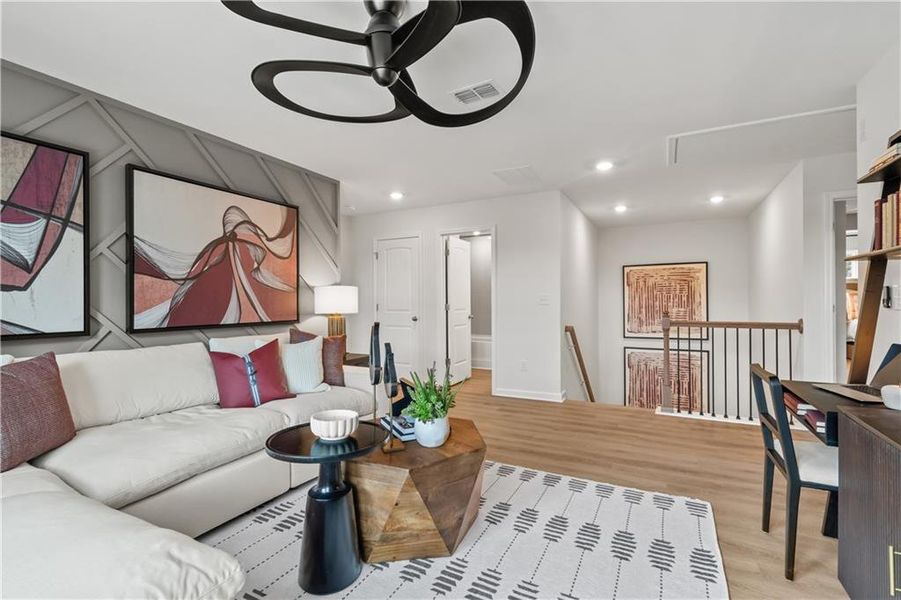 Furnished interior view inside a new home in Hamilton Lakes, Lawrenceville (Image 41).