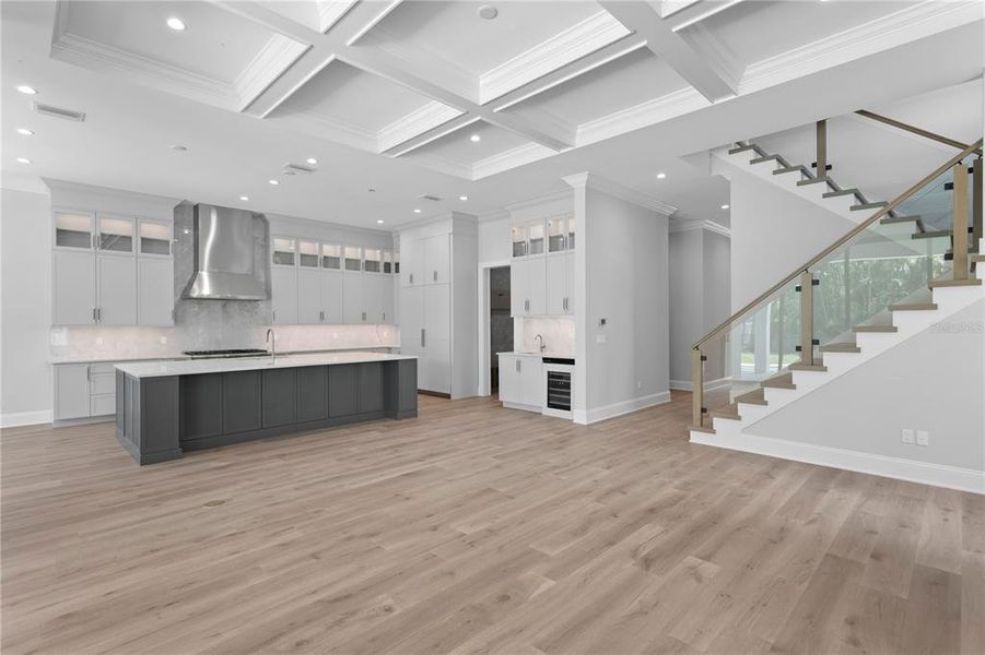 Furnished interior view inside a new home in , Tampa (Image 14).