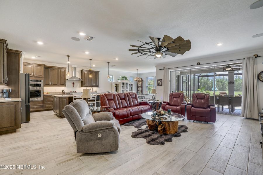 Furnished interior view inside a new home in , Jacksonville (Image 39).
