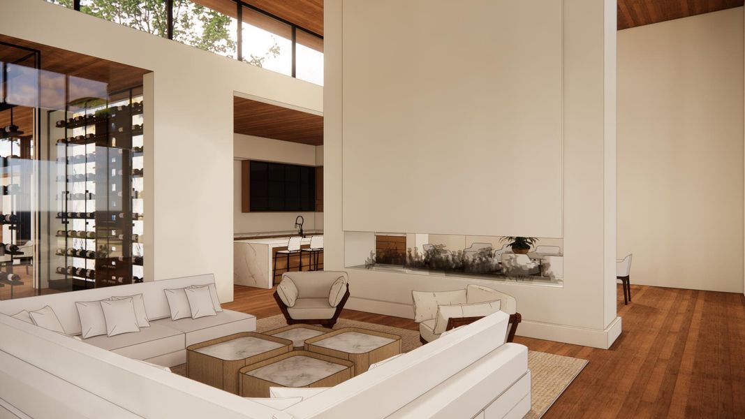 Furnished interior view inside a new home in , Palm Beach Gardens (Image 5).