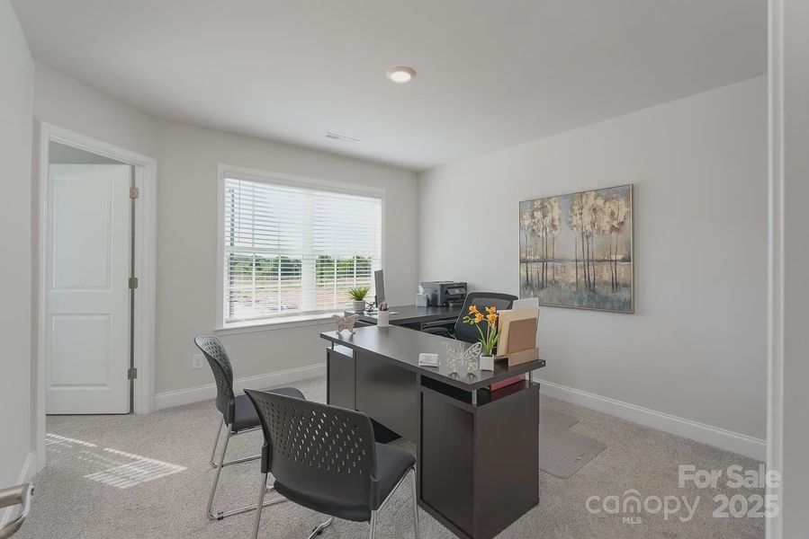 Furnished interior view inside a new home in Pine Trace, Gastonia (Image 13). Furnished interior view inside a new home in Pine Trace, Gastonia (Image 13).