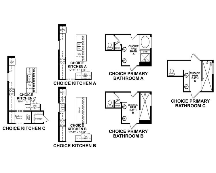 2D floor plan layout for the Shelby by Beazer Homes in Hopewell Reserve, Cumming, GA (Image 5).