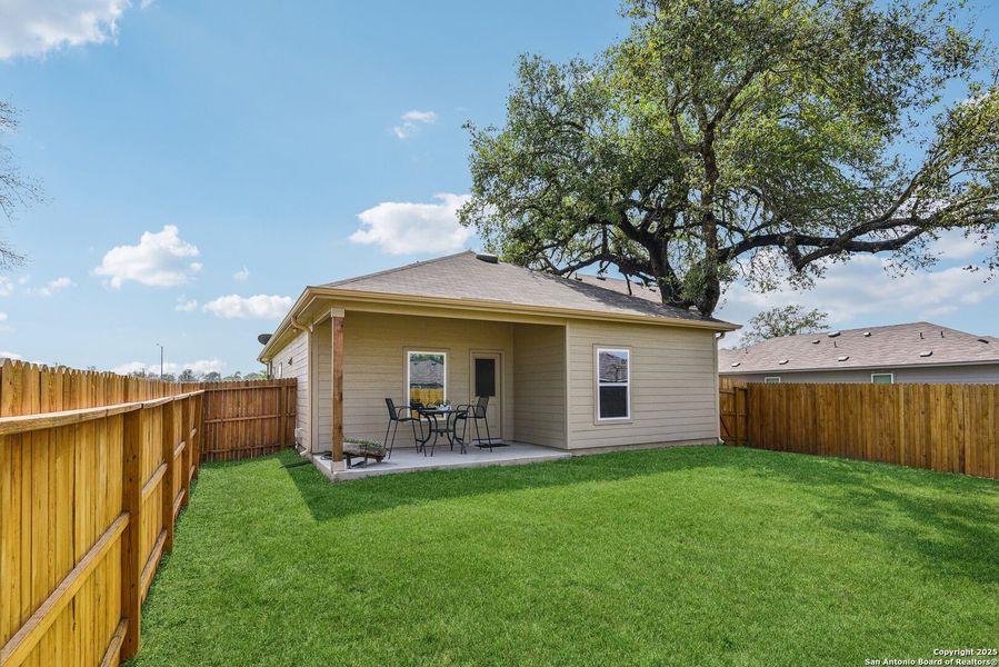 Front exterior of a new home in Lonesome Dove, San Antonio, TX, highlighting curb appeal (Image 25). Front exterior of a new home in Lonesome Dove, San Antonio, TX, highlighting curb appeal (Image 25).