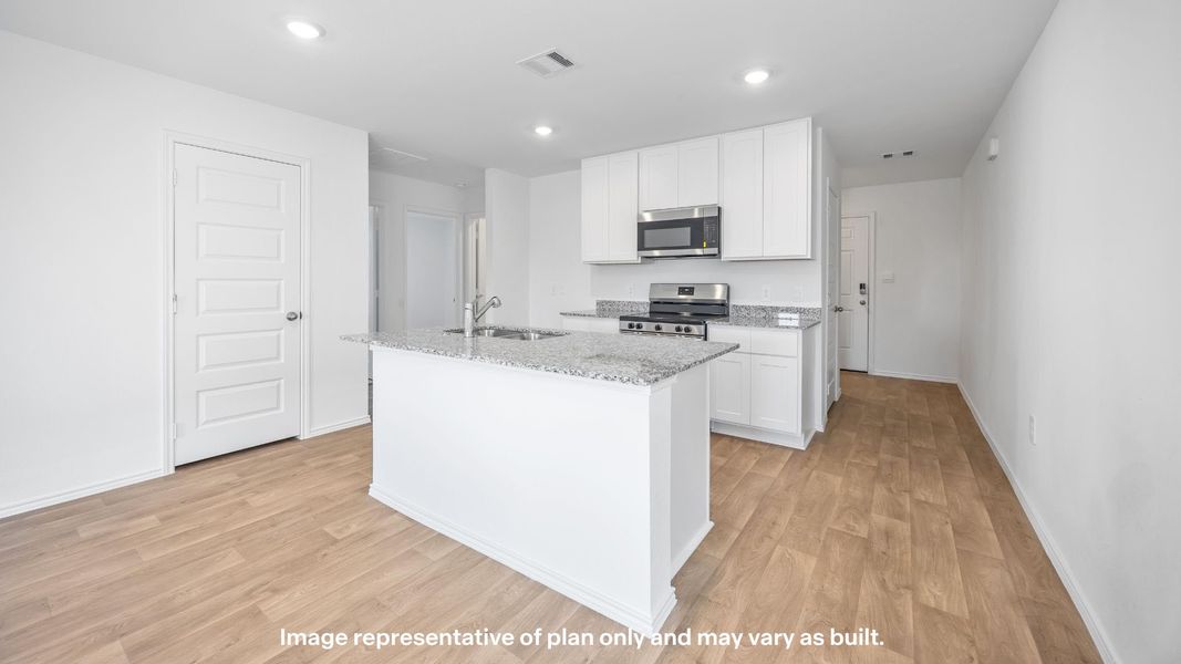 Furnished interior view inside a new home in Terra Vista, Lubbock (Image 4).