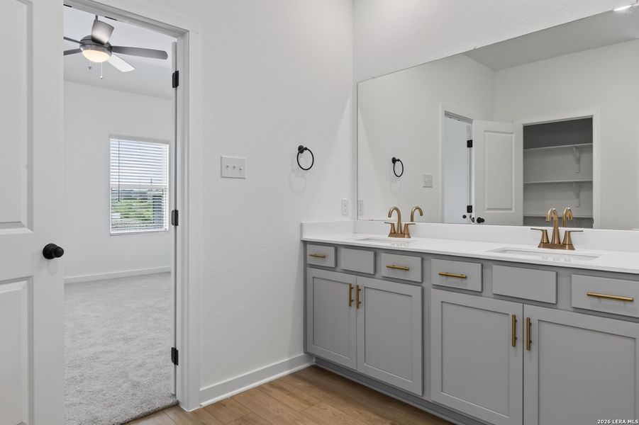 Furnished interior view inside a new home in , San Antonio (Image 12).
