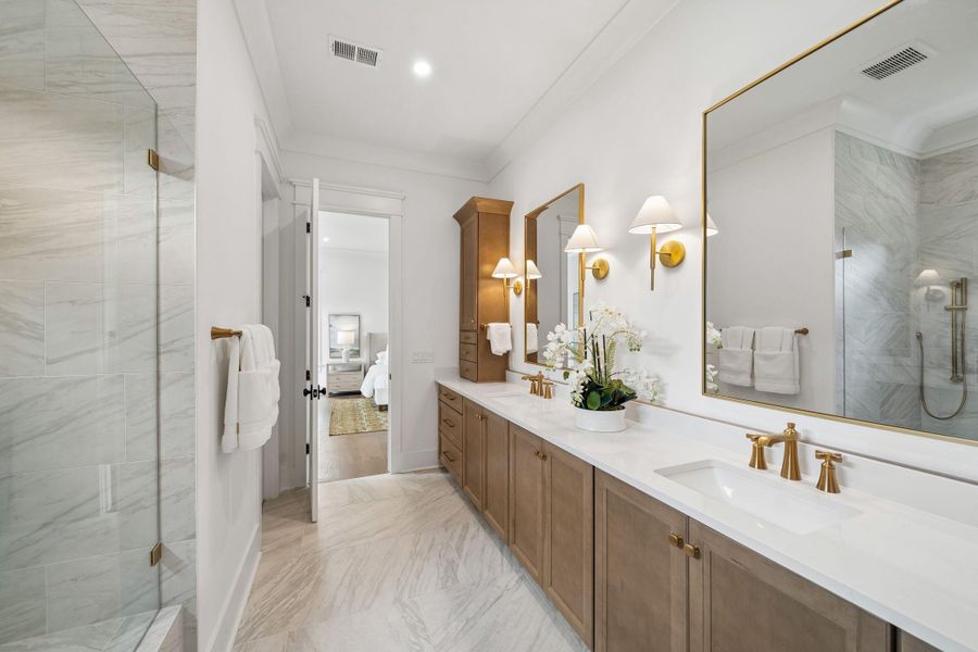 Furnished interior view inside a new home in , Mount Pleasant (Image 78).