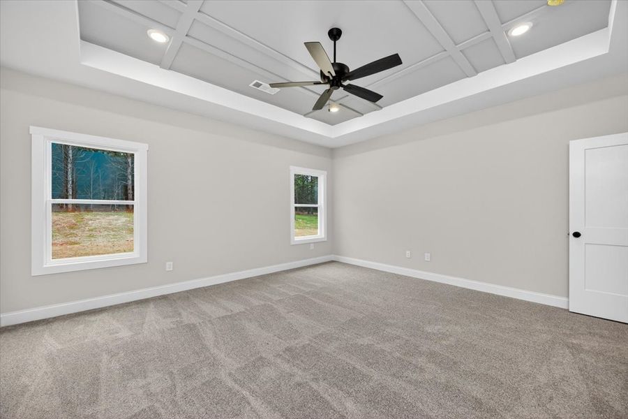 Spacious, unfurnished interior of a new home in White Oaks, The Rock (Image 29). Spacious, unfurnished interior of a new home in White Oaks, The Rock (Image 29).