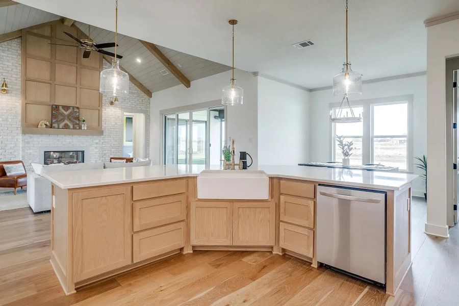 Representative furnished interior of a home built from the The Kellyn by Elmwood Custom Homes in Byrum Ranch, Maypearl (Image 10). Representative furnished interior of a home built from the The Kellyn by Elmwood Custom Homes in Byrum Ranch, Maypearl (Image 10).