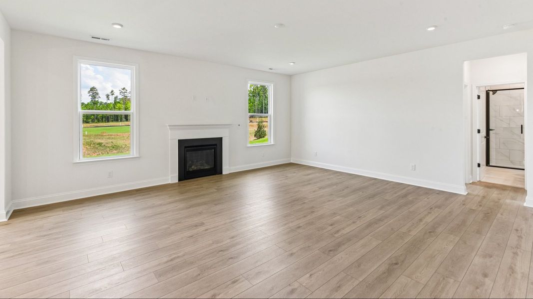 The Stonehaven Plan by DRB Homes in Michaux Gardens