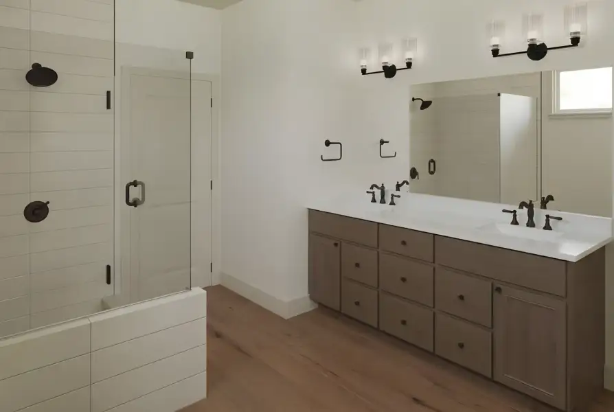 Furnished interior view inside a new home in Stonehaven, Winder (Image 39).