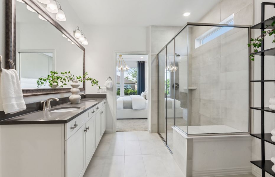 Representative furnished interior of a home built from the Prosperity by Del Webb in Del Webb Sugar Land at Ryehill, Rosenberg (Image 8). Representative furnished interior of a home built from the Prosperity by Del Webb in Del Webb Sugar Land at Ryehill, Rosenberg (Image 8).