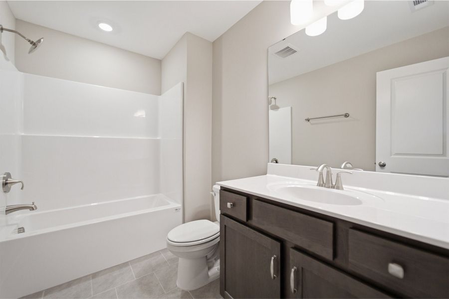 Furnished interior view inside a new home in The Retreat at Norman Farm, Hendersonville (Image 16).