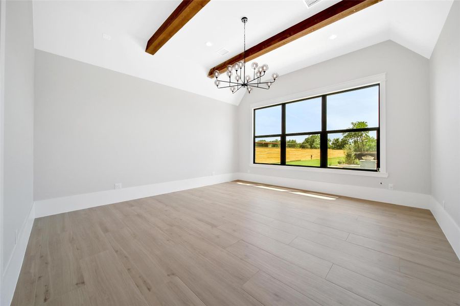 Spacious, unfurnished interior of a new home in , Cypress (Image 37).