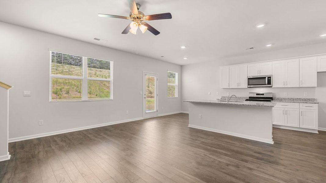 Spacious, unfurnished interior of a new home in Highland Hills, Graniteville (Image 15). Spacious, unfurnished interior of a new home in Highland Hills, Graniteville (Image 15).