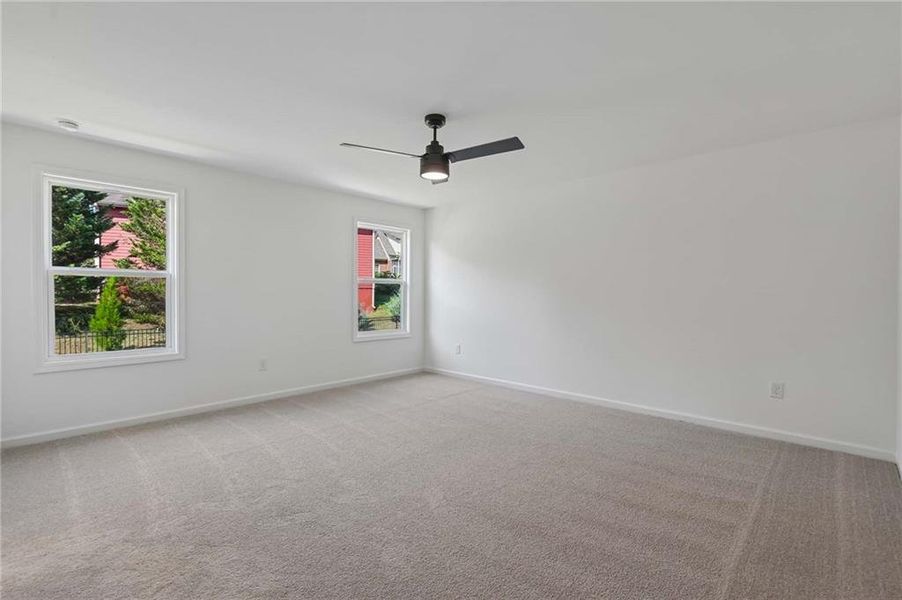 Spacious, unfurnished interior of a new home in Langston Reserve, Cartersville (Image 28).