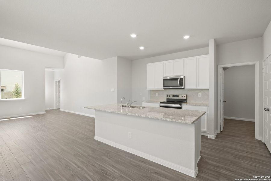 Furnished interior view inside a new home in Applewhite Meadows, San Antonio (Image 8). Furnished interior view inside a new home in Applewhite Meadows, San Antonio (Image 8).