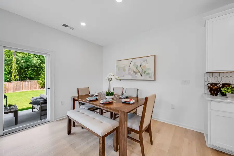 Representative furnished interior of a home built from the Birch by Taylor Morrison in Forestville Station, Wake Forest (Image 14).