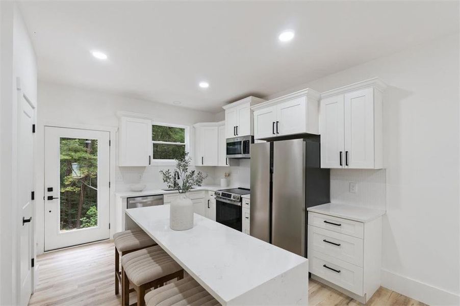 Furnished interior view inside a new home in , Gainesville (Image 9).
