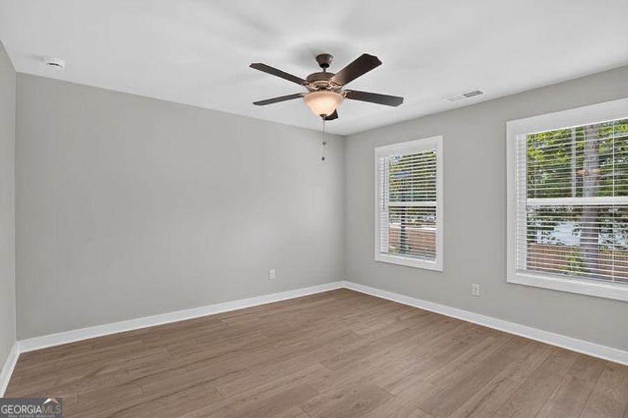 Spacious, unfurnished interior of a new home in The Cottages at East Lanier, Fayetteville (Image 17). Spacious, unfurnished interior of a new home in The Cottages at East Lanier, Fayetteville (Image 17).