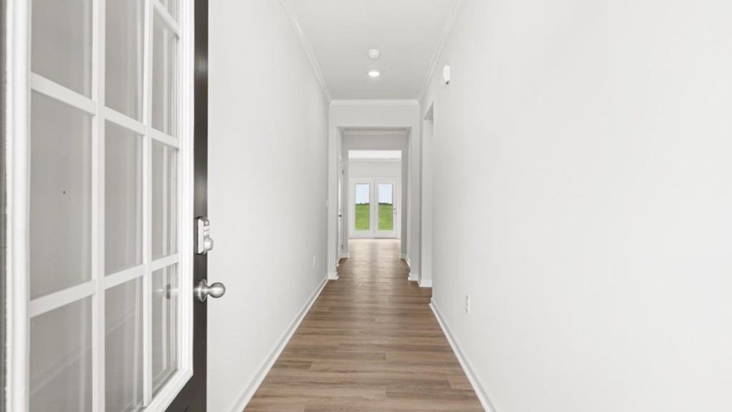 Spacious, unfurnished interior of a new home in Liberty Crossing, Braselton (Image 28).