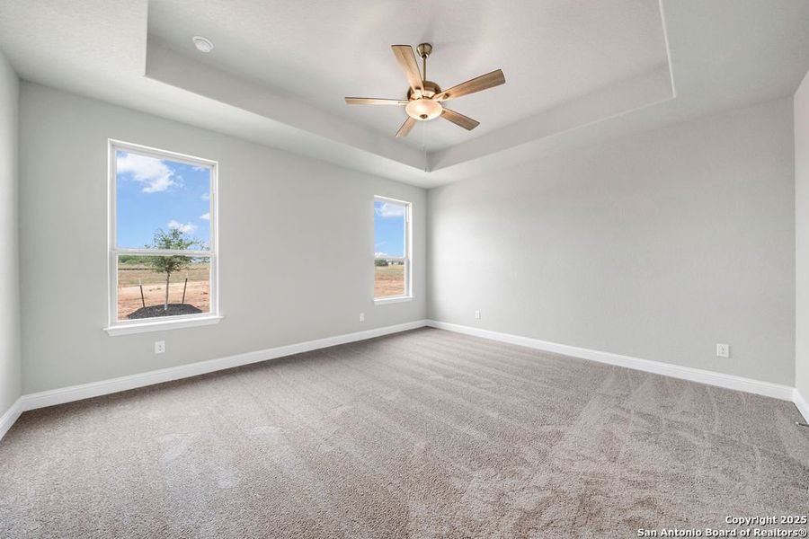 Spacious, unfurnished interior of a new home in Annabelle Ranch, San Antonio (Image 17).