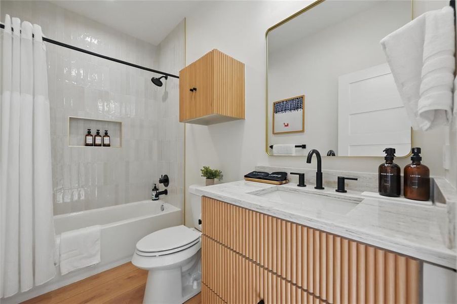 Furnished interior view inside a new home in , Trinidad (Image 7).