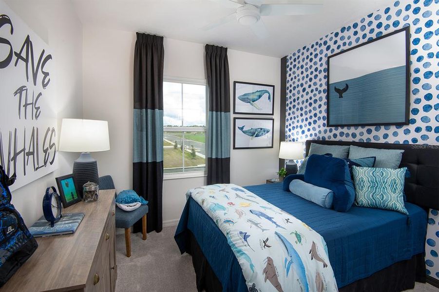 Furnished interior view inside a new home in The Residences at Emerson Park, Apopka (Image 1). Furnished interior view inside a new home in The Residences at Emerson Park, Apopka (Image 1).