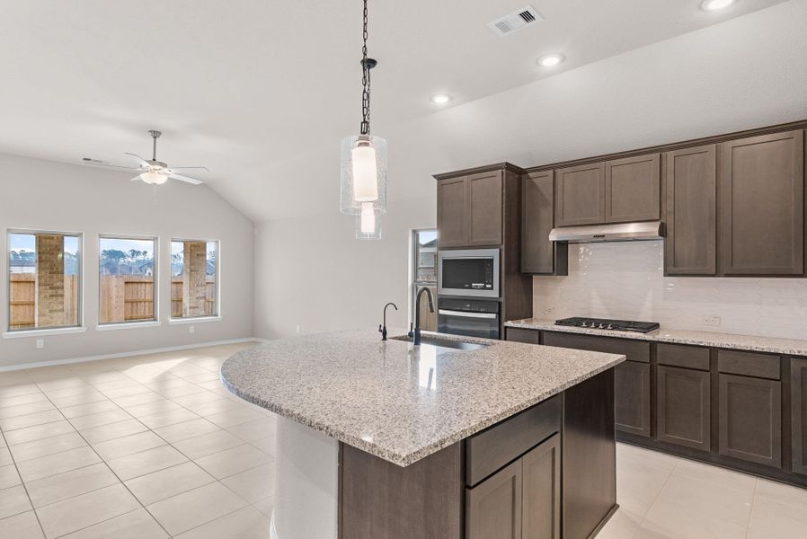Furnished interior view inside a new home in Escondido, Magnolia (Image 9).