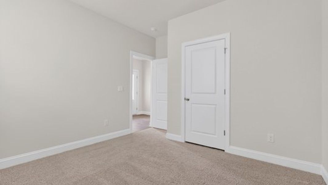 Spacious, unfurnished interior of a new home in The Manors at Haywood Glen, Knightdale (Image 17).