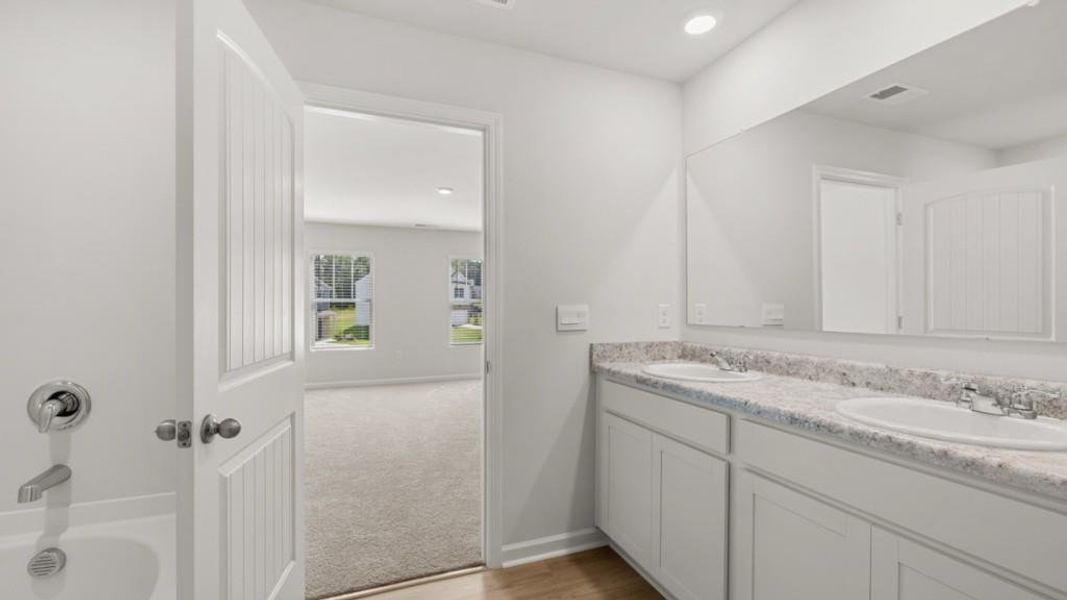 Furnished interior view inside a new home in Oakleigh Glen, Dallas (Image 8).