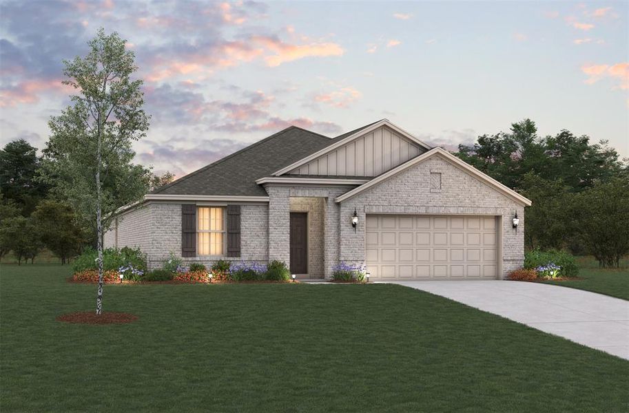 Beazer Homes Whitewing Teton plan