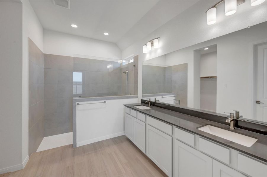 Furnished interior view inside a new home in Legacy - Retreat Collection, League City (Image 16).