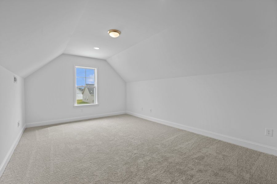 Representative unfurnished interior of a home built from the Hillcrest by Bill Clark Homes in Laurel Oaks, Greenville (Image 27). Representative unfurnished interior of a home built from the Hillcrest by Bill Clark Homes in Laurel Oaks, Greenville (Image 27).