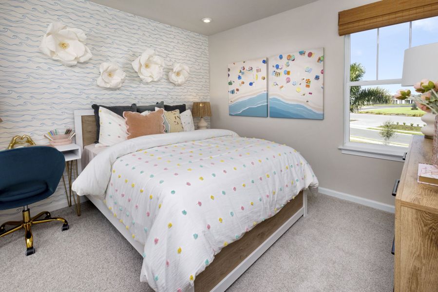 Furnished interior view inside a new home in Crosswind Ranch, Parrish (Image 12).