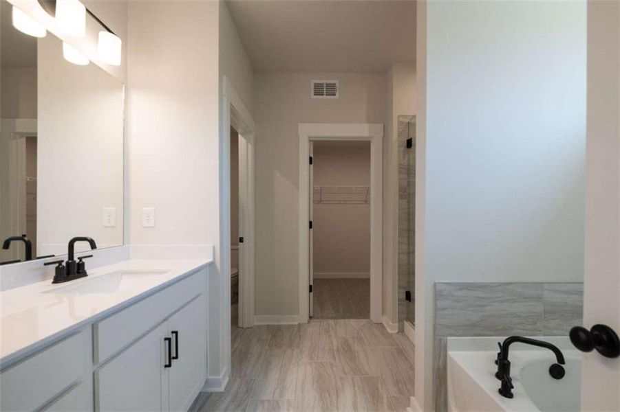 Furnished interior view inside a new home in Cambridge at Steels Bridge, Canton (Image 7).