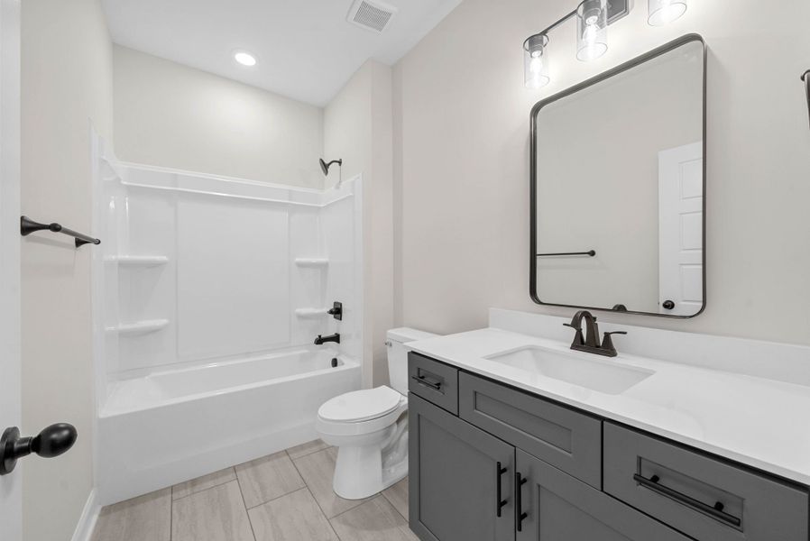 Furnished interior view inside a new home in New Hope Estates, Clarksville (Image 12).