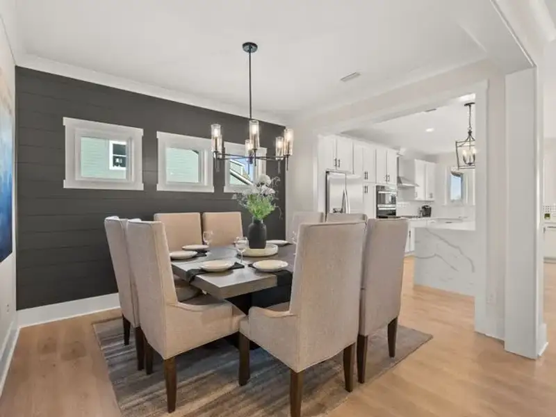 Representative furnished interior of a home built from the Riley by True Homes in Deerwood Place, North Charleston (Image 10).