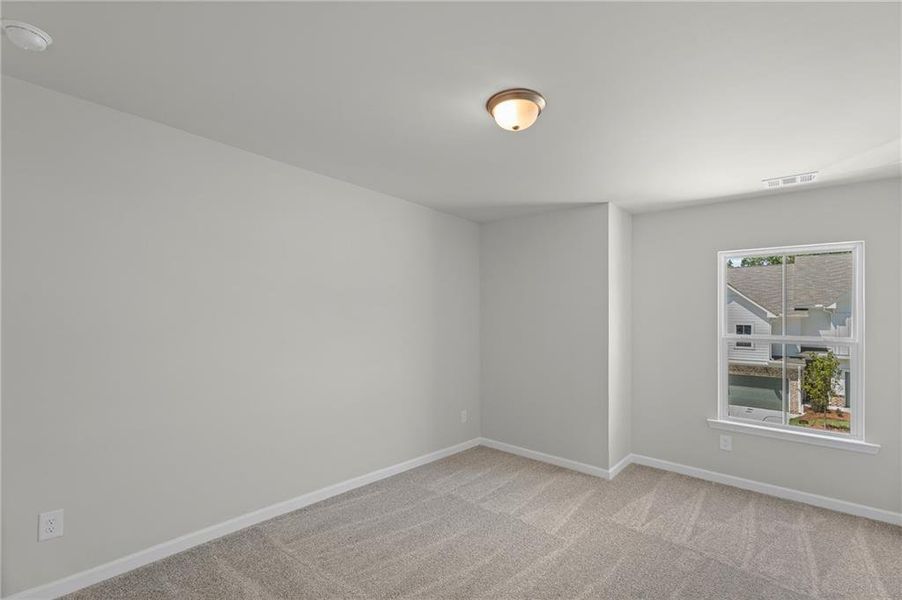 Spacious, unfurnished interior of a new home in Ansley Towns, Cumming (Image 17). Spacious, unfurnished interior of a new home in Ansley Towns, Cumming (Image 17).