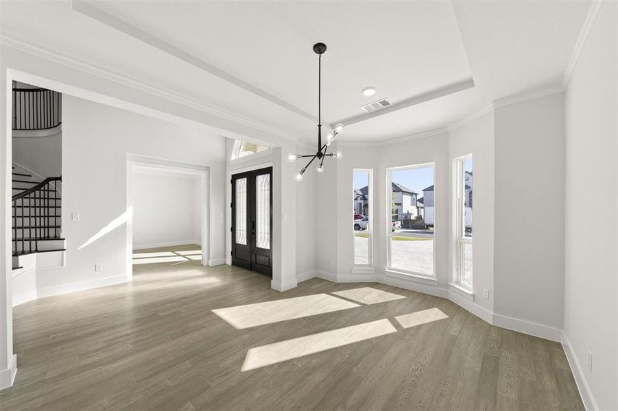 Spacious, unfurnished interior of a new home in Wellspring Estates, Celina (Image 20). Spacious, unfurnished interior of a new home in Wellspring Estates, Celina (Image 20).