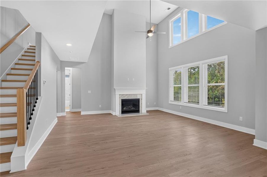 Spacious, unfurnished interior of a new home in The Manor at Gainesville Township, Gainesville (Image 27).