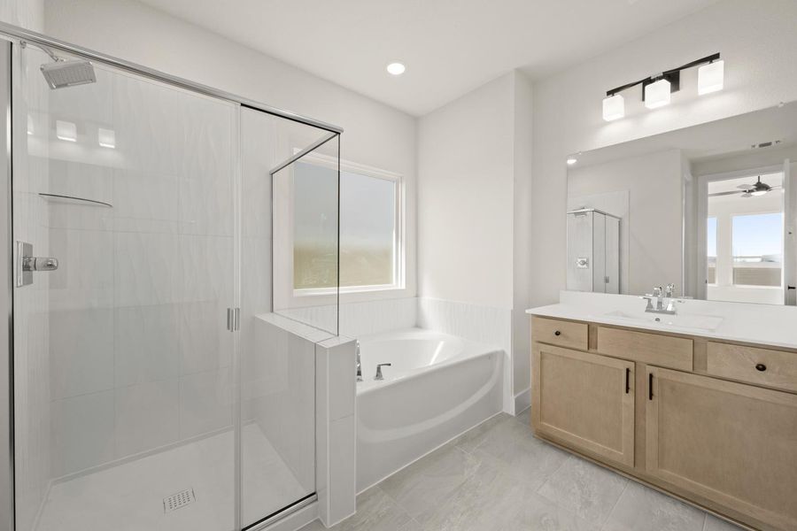 Furnished interior view inside a new home in Treeline, Justin (Image 5).
