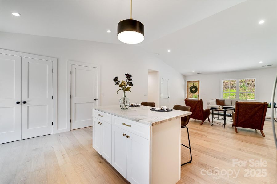 Furnished interior view inside a new home in , Sylva (Image 13).