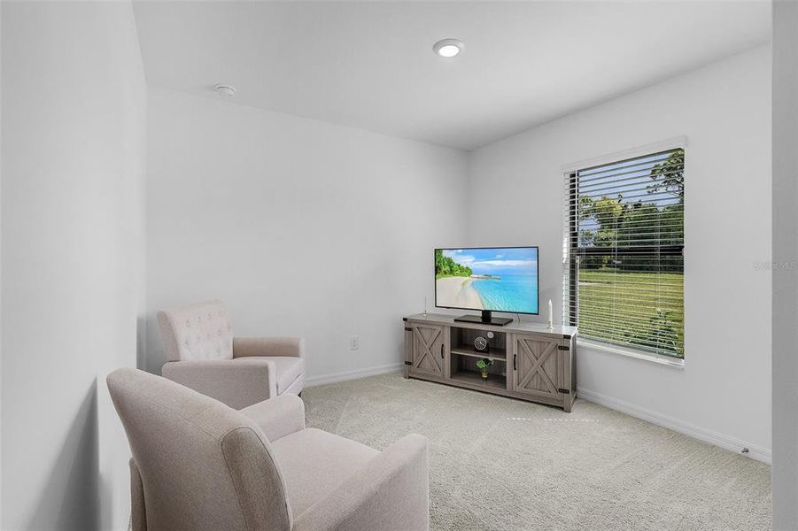 Furnished interior view inside a new home in , Cape Coral (Image 10). Furnished interior view inside a new home in , Cape Coral (Image 10).