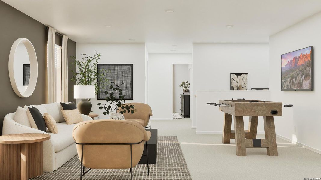 Furnished interior view inside a new home in Grace Valley, Marion (Image 33).