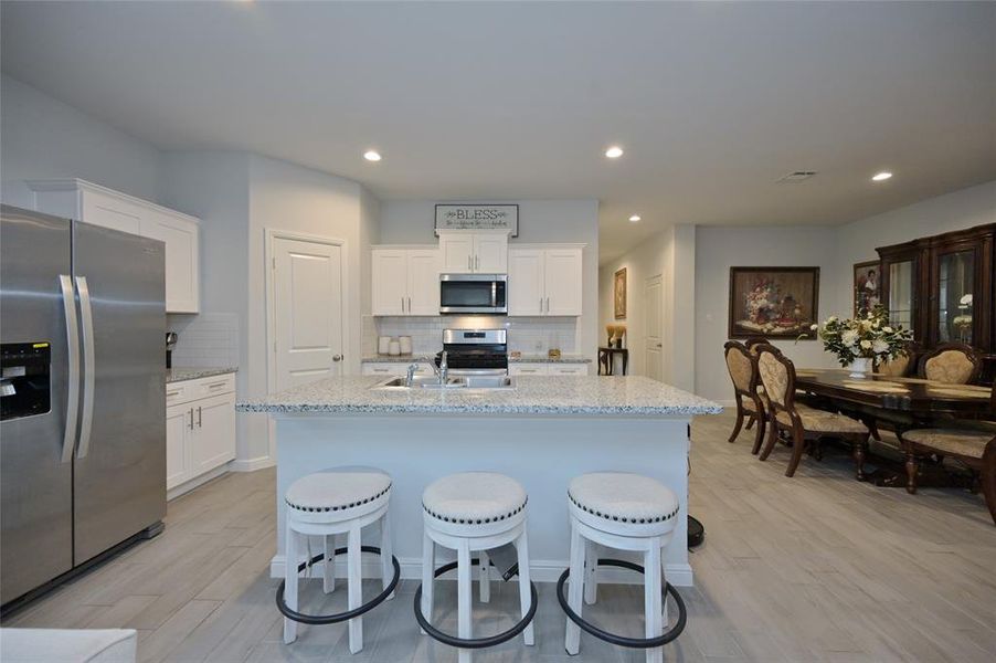Furnished interior view inside a new home in , Fort Worth (Image 29).