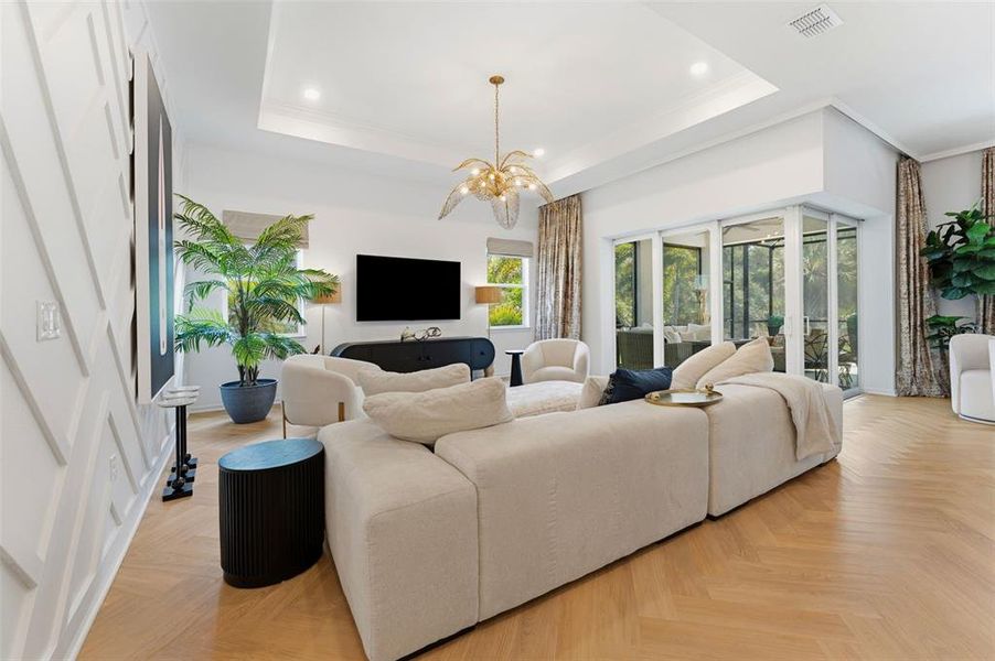 Furnished interior view inside a new home in , Parrish (Image 6). Furnished interior view inside a new home in , Parrish (Image 6).